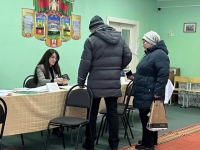 Массовость и активность краснопольчан на Антоновском участке для голосования №1 впечатляет