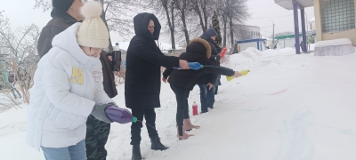 Арт – терапии на снегу