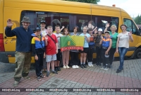 В районе Школьный дневник  Школьники Краснопольщины через водный поход изучают историю освобождения Беларуси