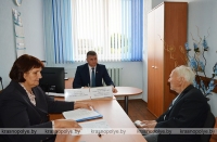 Личный прием председателя райисполкома: ответы даны, вопросы на контроле
