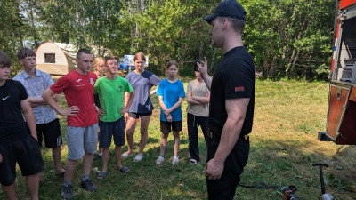 Спасатели проводят уроки безопасности
