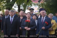 18   июня возле физкультурно­-оздоровительного комплекса был дан старт   водному походу I категории сложности, маршрут которого проходит по речке   Проня от д. Путьки Чаусского района до г. Славгорода. p original-font-size=&quot;16px&quot; original-bor