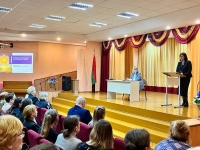 Областная информационная группа встретилась с педагогами Краснопольской гимназии