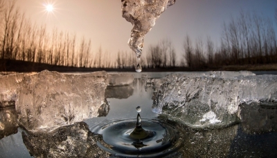 Будь осторожен на водоёмах в начале весны