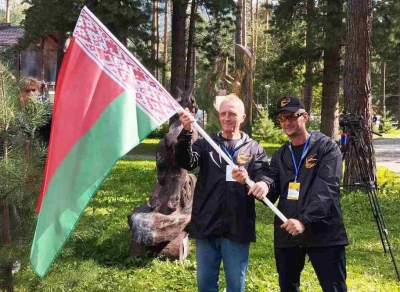 Краснопольчанин принимает участие в Международном фестивале деревянной скульптуры на Алтае