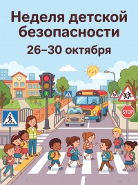 С 25 по 31 октября на территории Могилевской области проходит Неделя детской безопасности