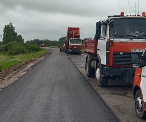 Ремонт дорог продолжается