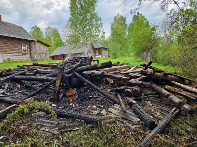 Пожар бани